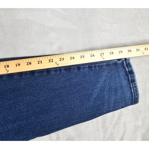 Judy Blue Jogger Jeans Womens 15/32 (33x30) Blue Denim Drawstring High Rise - Picture 11 of 11